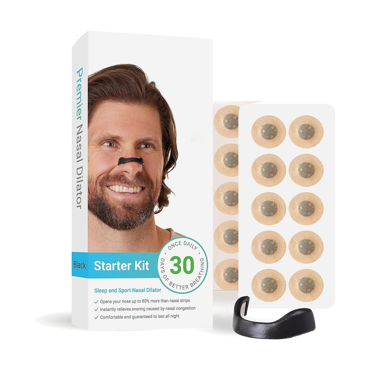 MagnaBreathe™ -Magnetic Nasal Strips Starter Kit