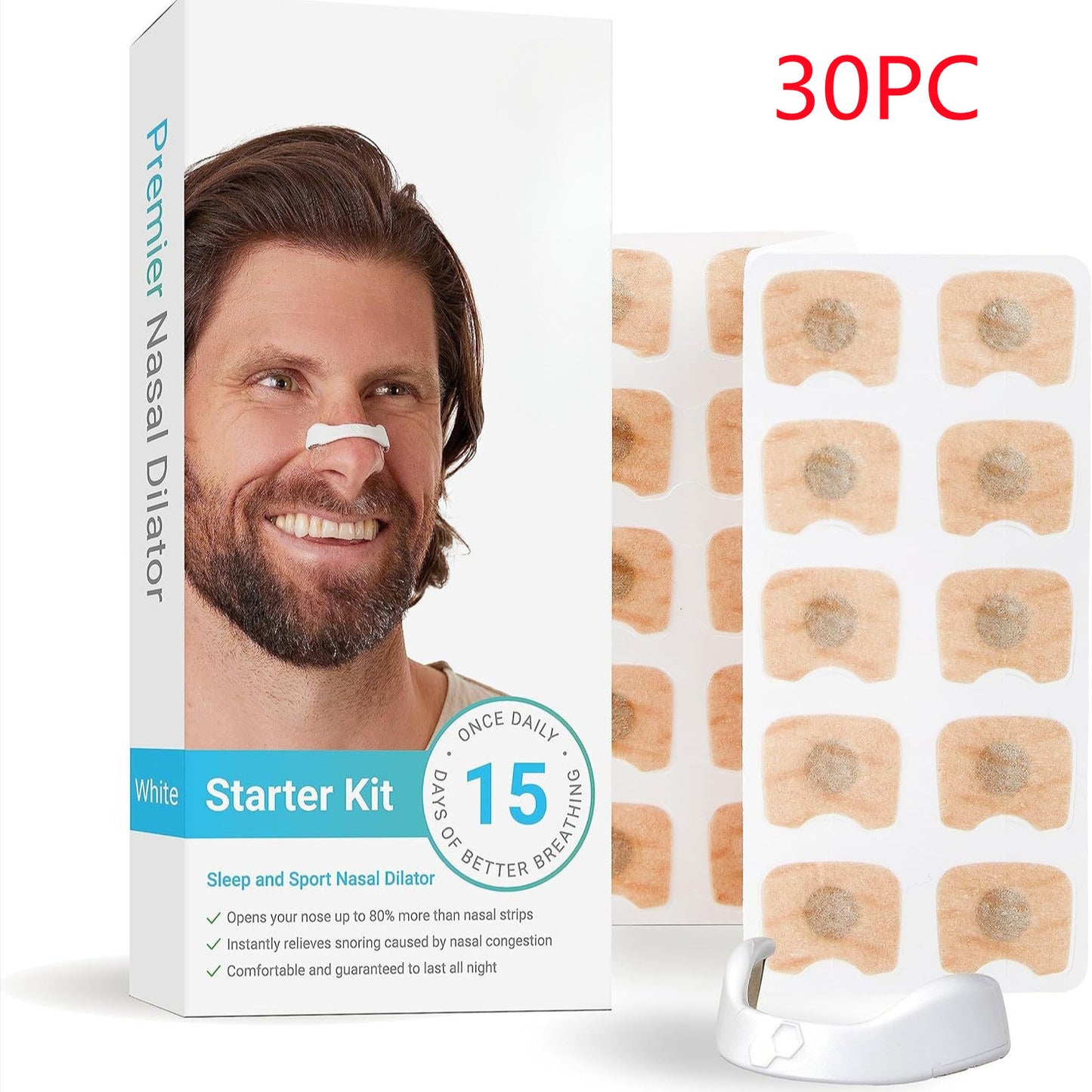 MagnaBreathe™ -Magnetic Nasal Strips Starter Kit