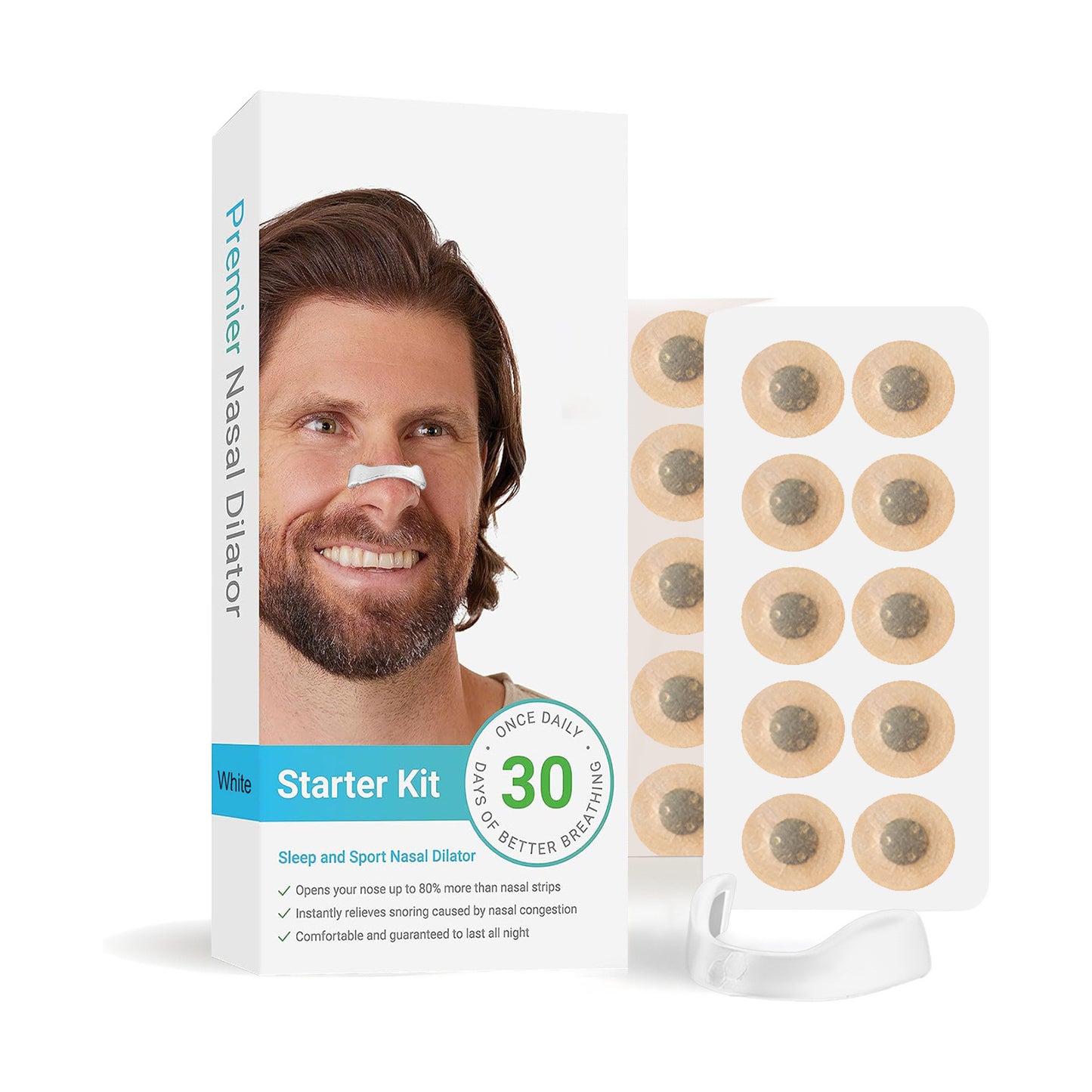 MagnaBreathe™ -Magnetic Nasal Strips Starter Kit