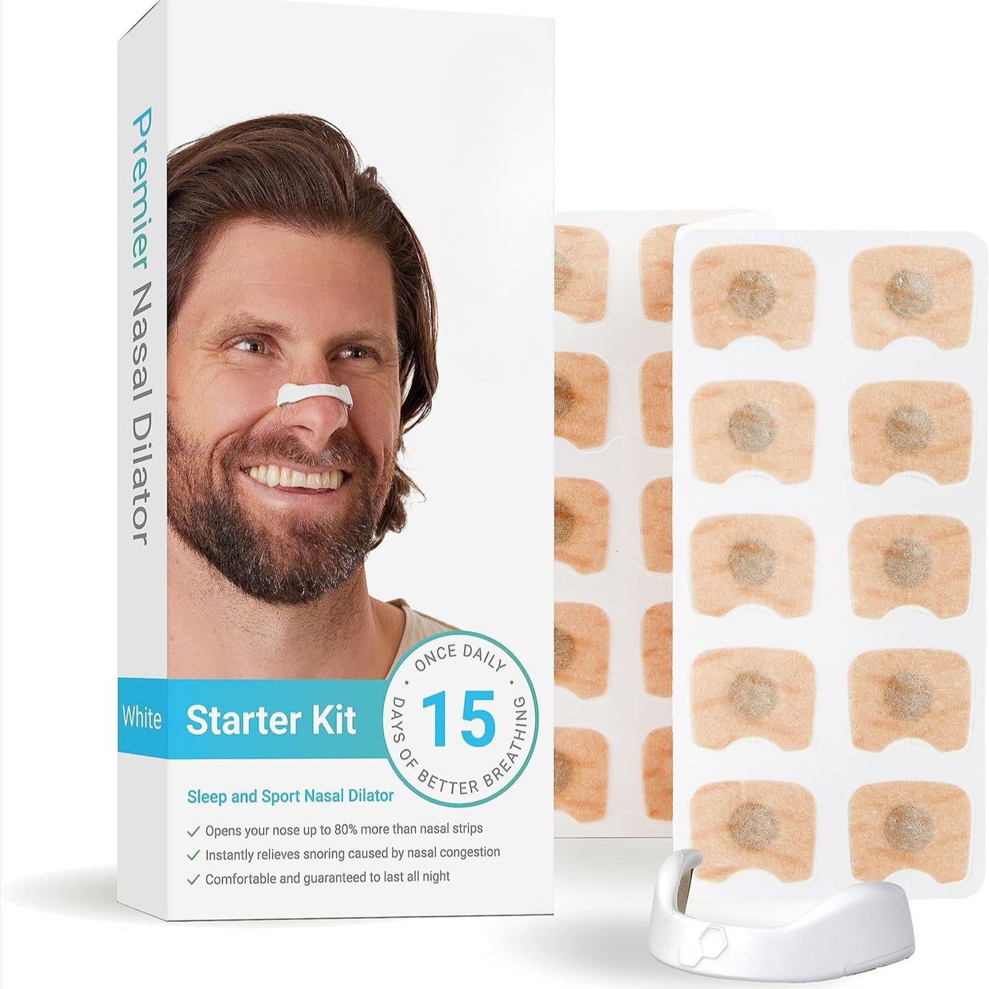 MagnaBreathe™ -Magnetic Nasal Strips Starter Kit